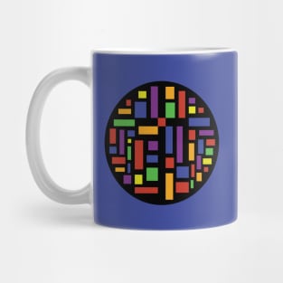 Stained Glass Window Rainbow Mug